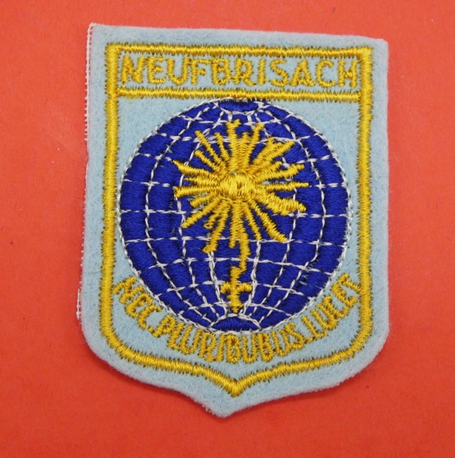 Ecusson brodé ville Neuf brisach