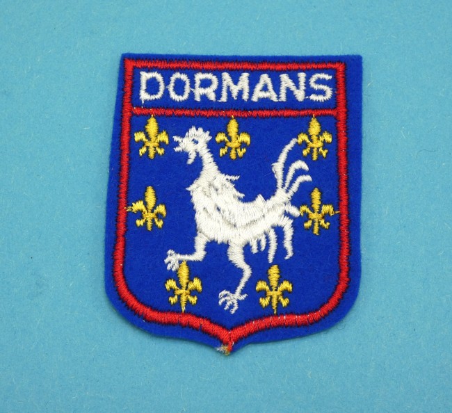 Ecusson brodé ville DORMANS