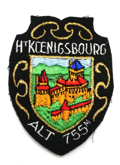 Ecusson brodé Ht Koenigsbourg Alt 755 M