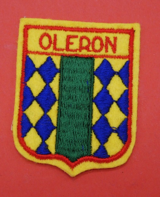 Ecusson brodé ville OLERON