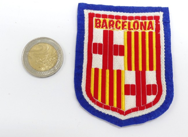 Ecusson brodé pays ville Barcelona