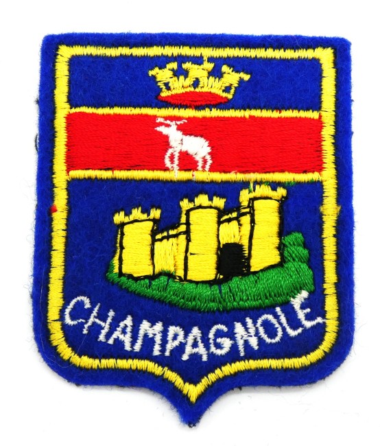 Ecusson brodé ville Champagnole 