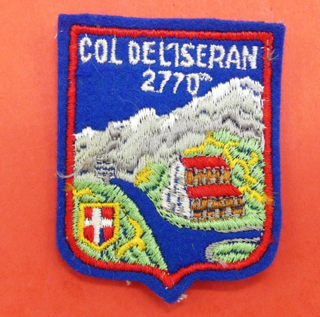 Ecusson brodé Col de L'Iseran 2770m