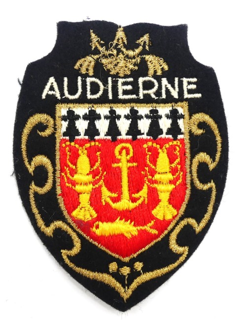 Ecusson brodé ville Audierne