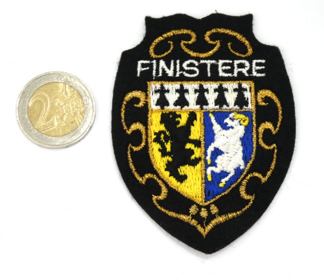 Ecusson brodé ville FINISTERE