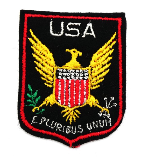 Ecusson brodé ville Pays U . S . A ( occasion)