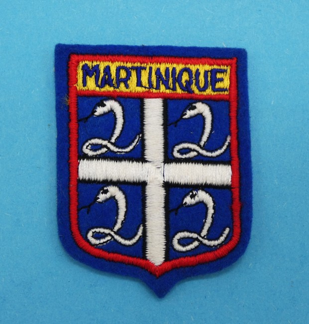 P1010549 Ecusson brodé MARTINIQUE