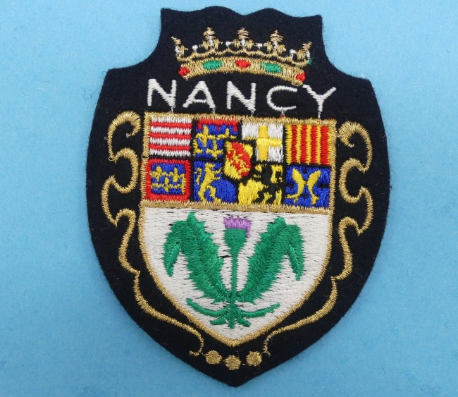 Ecusson brodé ville Nancy ( occasion)