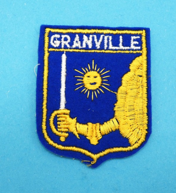Ecusson brodé ville GRANVILLE