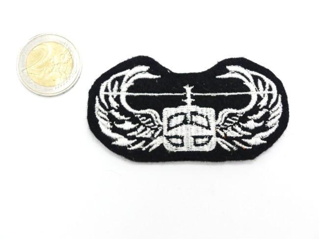 Ecusson brodé hélicoptère armée de l' Air