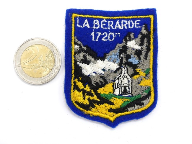Ecusson brodé La Berarde 1720 m