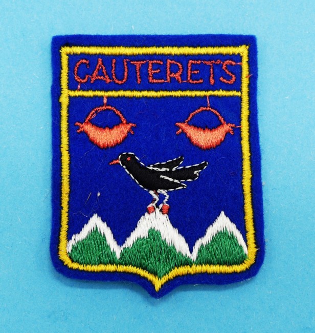 Ecusson brodé Cauterets 
