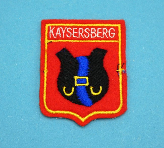 P1080619 Ecusson brodé ville Kayserberg