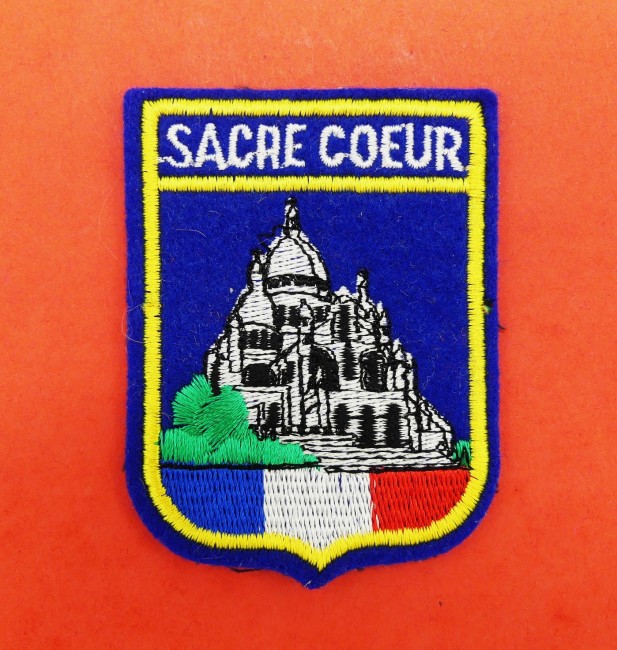 Ecusson collection brodé SACRE - COEUR
