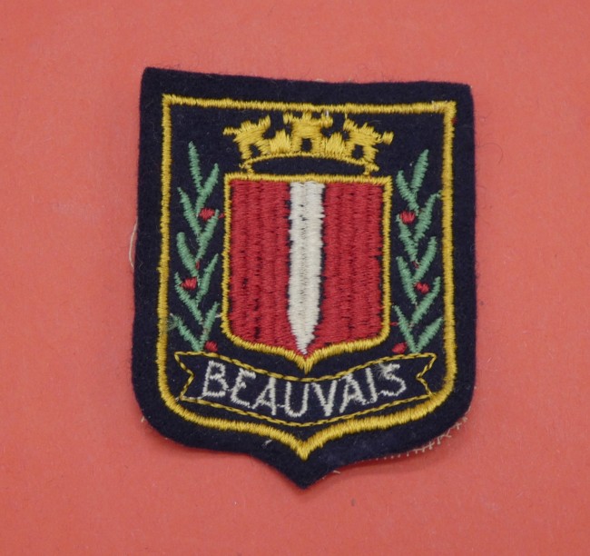 Ecusson brodé ville BEAUVAIS