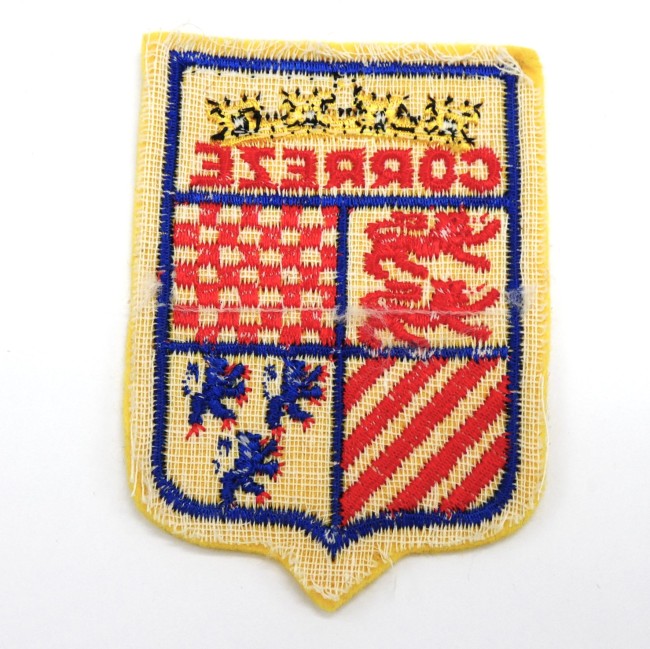 Ecusson brodé ville Correze