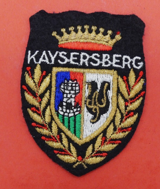 Ecusson brodé ville Kaysersberg