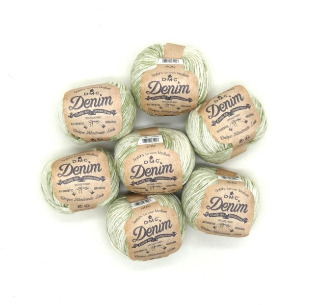 Fil DMC coton natura Denim - crochet / tricot / 138