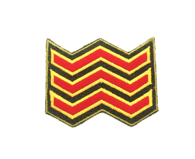 Ecusson galon militaire à coudre 