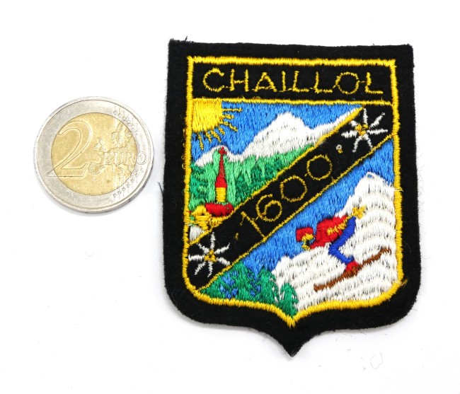 Ecusson brodé CHAILLOL 1600 m