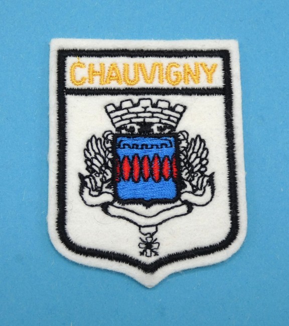 Ecusson brodé ville CHAUVIGNY