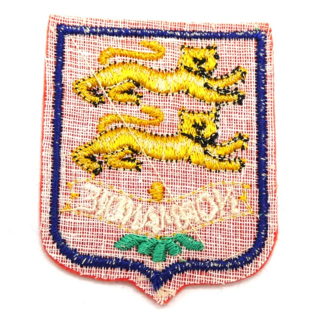 Ecusson brodé ville Normandie 