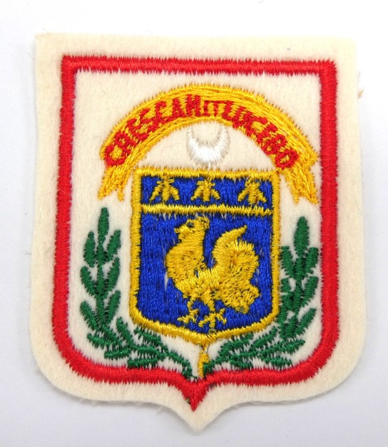Ecusson brodé Crescan et Lucebo 