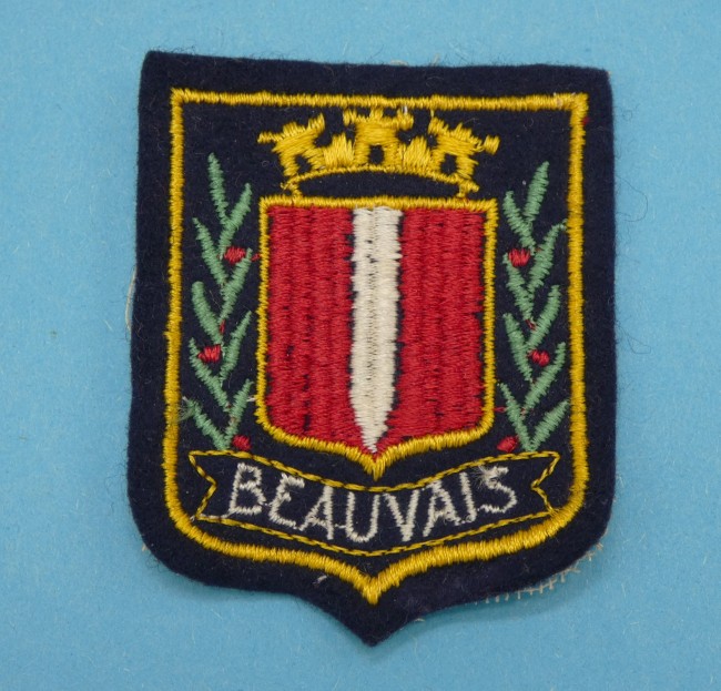 Ecusson brodé ville BEAUVAIS