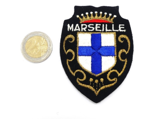Ecusson brodé méresse Marseille 