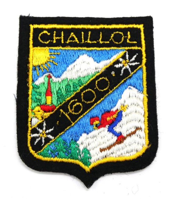 Ecusson brodé CHAILLOL 1600 m