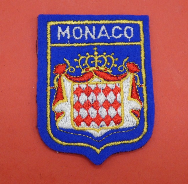 Ecusson brodé ville Monaco
