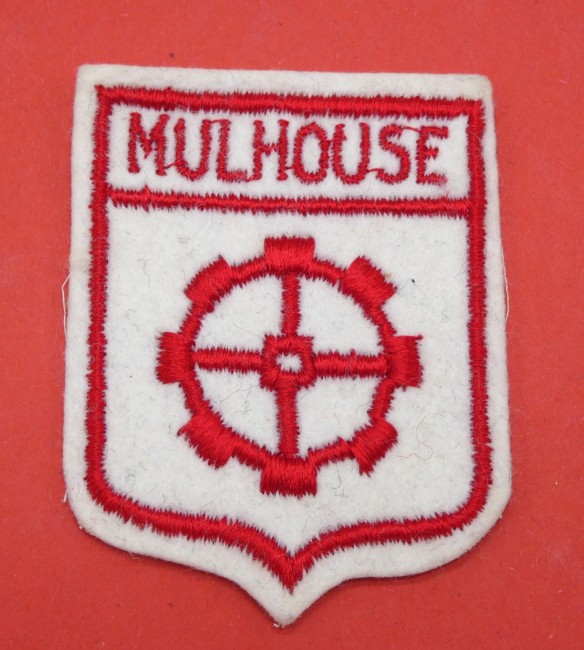 P1060315 Ecusson ville Mulhouse à coudre