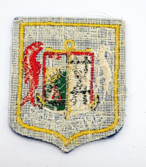 Ecusson brodé ville île de Groix