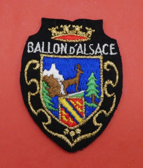 Ecusson brodé ville Ballon d ' Alsace 