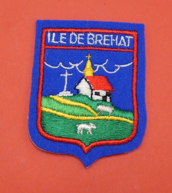Ecusson brodé Île de Brehat 