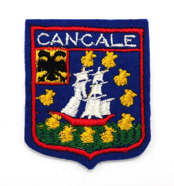Ecusson brodé ville Cancale