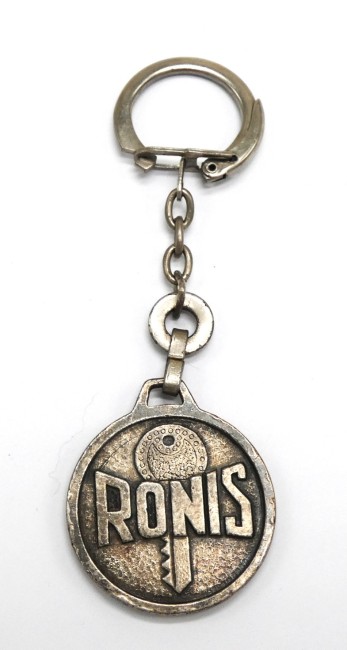 Porte clé ancien collection métal voiture peugot