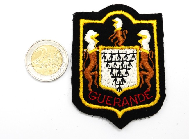 Ecusson brodé ville GUERANDE 
