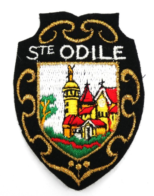 Ecusson meresse brodé ville Sainte Odile
