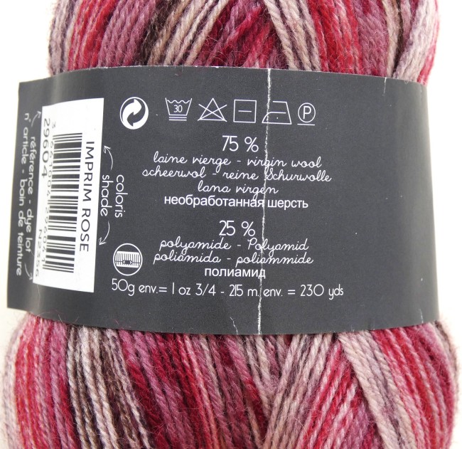 Laine Bergère de France Goomy 50 Imprim rose