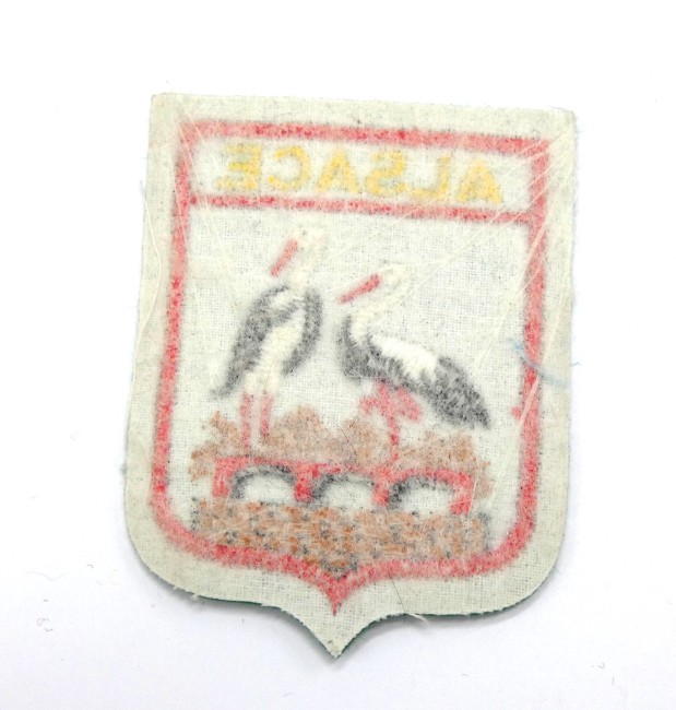 Ecusson collection brodé ville ALSACE