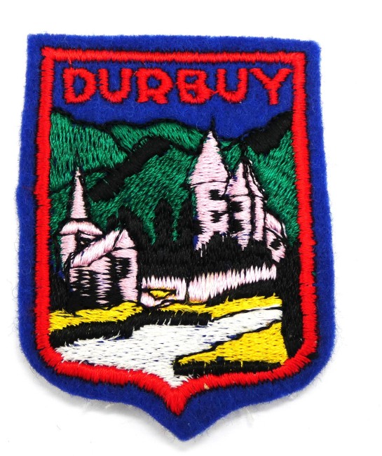 Ecusson brodé ville Durbuy 