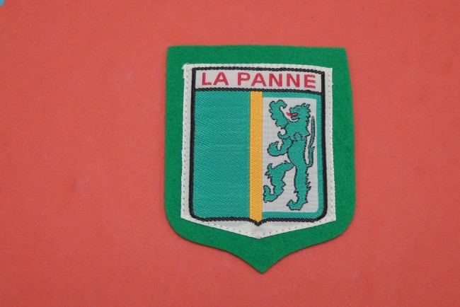Ecusson brodé ville LA PANNE 