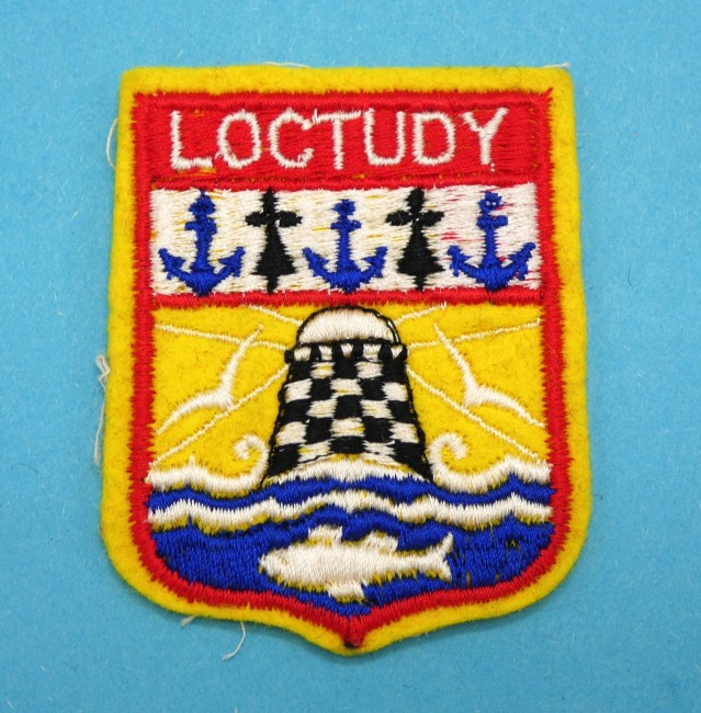 Ecusson brodé ville Loctudy