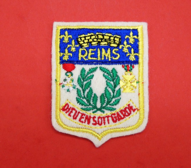 Ecusson brodé ville REIMS
