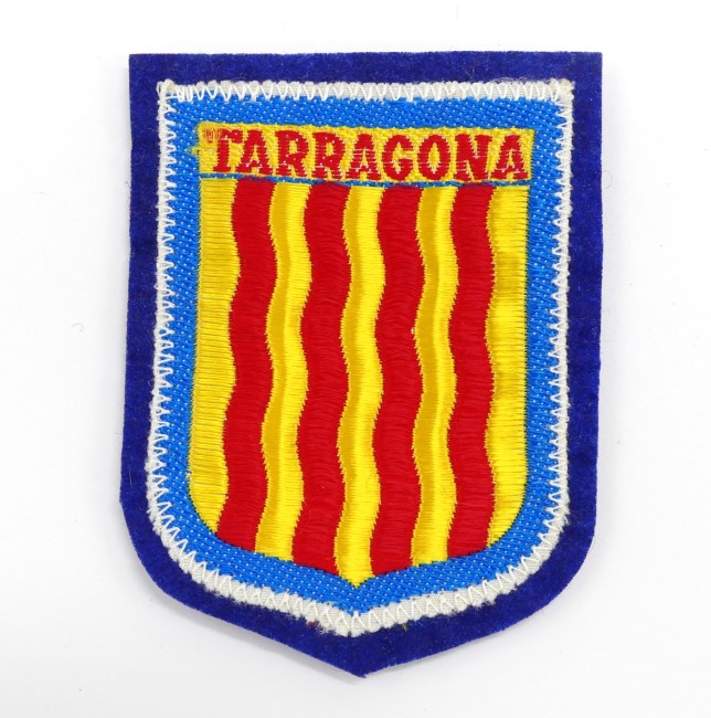 Ecusson brodé ville Tarragona à coudre 