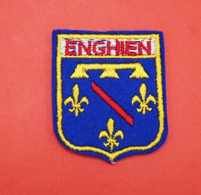 Ecusson brodé ville ENGHIEN