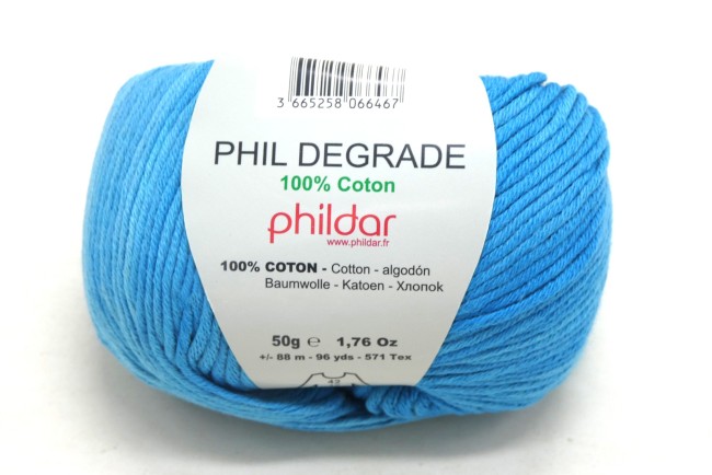 Coton PHILDAR PHIL DEGRADE Pacifique