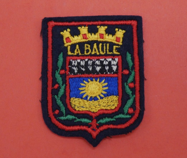 Ecusson brodé ville La Baule