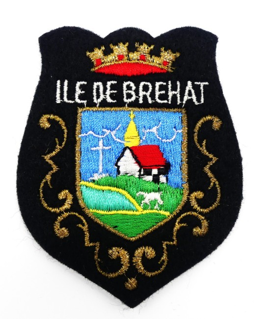 Ecusson brodé Île de Brehat 